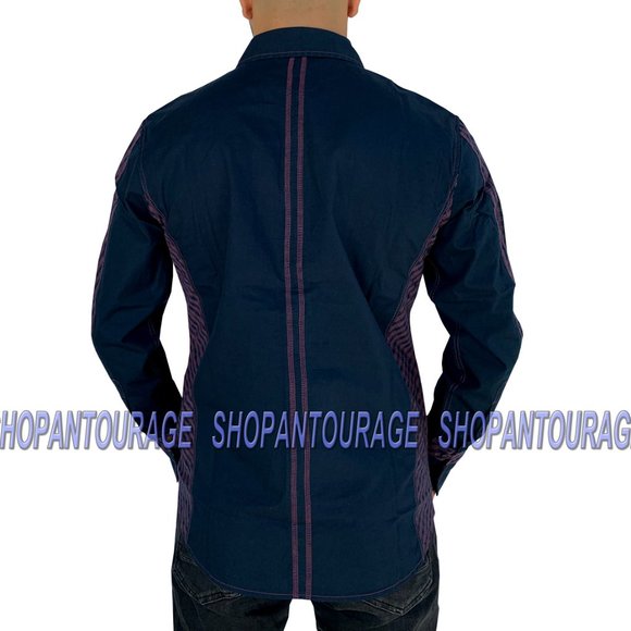 English Heroes EHW163 L/S Button Down Men`s Shirt - Picture 2 of 6